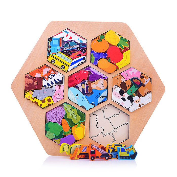 Пазл-вкладыш D2157 "Мозгошторм"