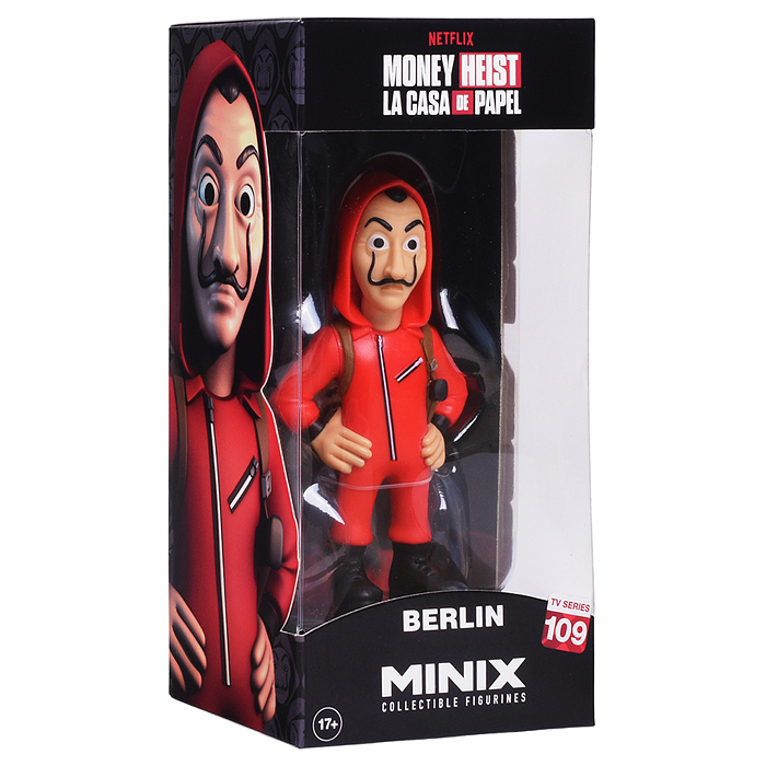 Коллекционная фигурка "Money Heist" - "Бумажный дом" Берлин в маске, 12 см