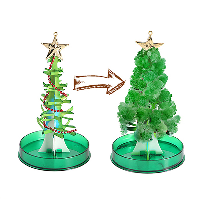 Набор опытов 00-7582 "Ёлочка"  вырасти кристалл, в коробке