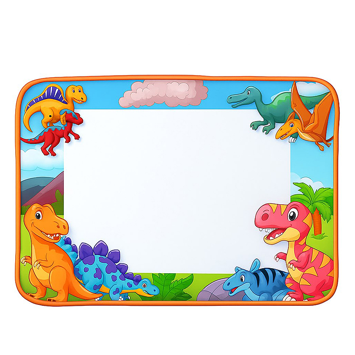 Коврик для рисования A5215 "Динозаврики" в коробке