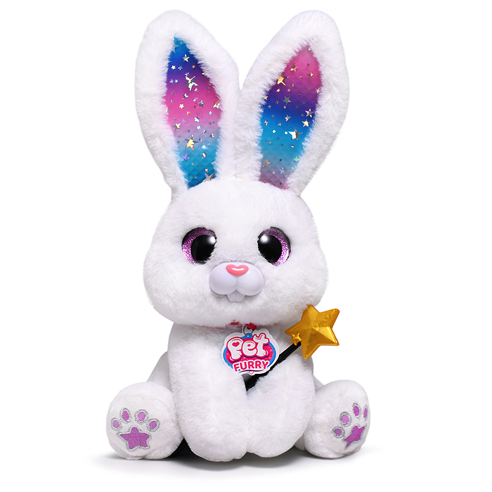 Заяц 00-6823 "Ушастик" (поёт, записывает, светится) в коробке