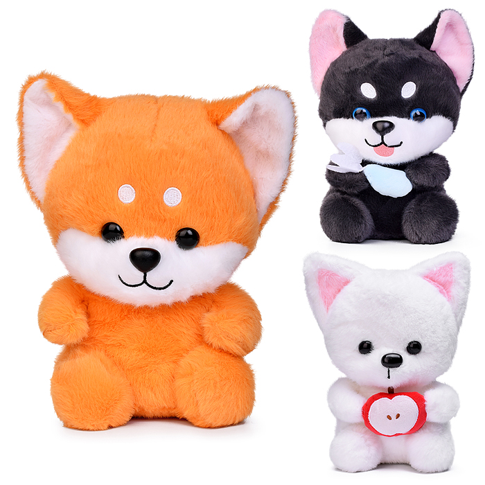 Мягкая игрушка М1652 "Собака" 22 см.