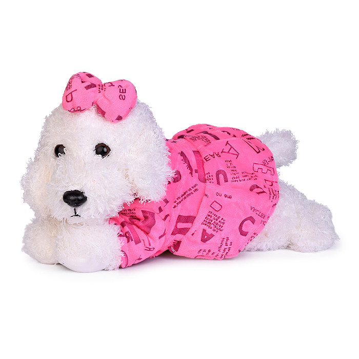 Мягкая игрушка М1630 "Собака" 25 см.