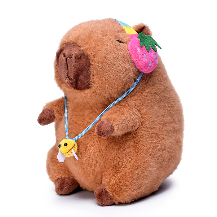 Мягкая игрушка М1647 "Капибара" 20 см.