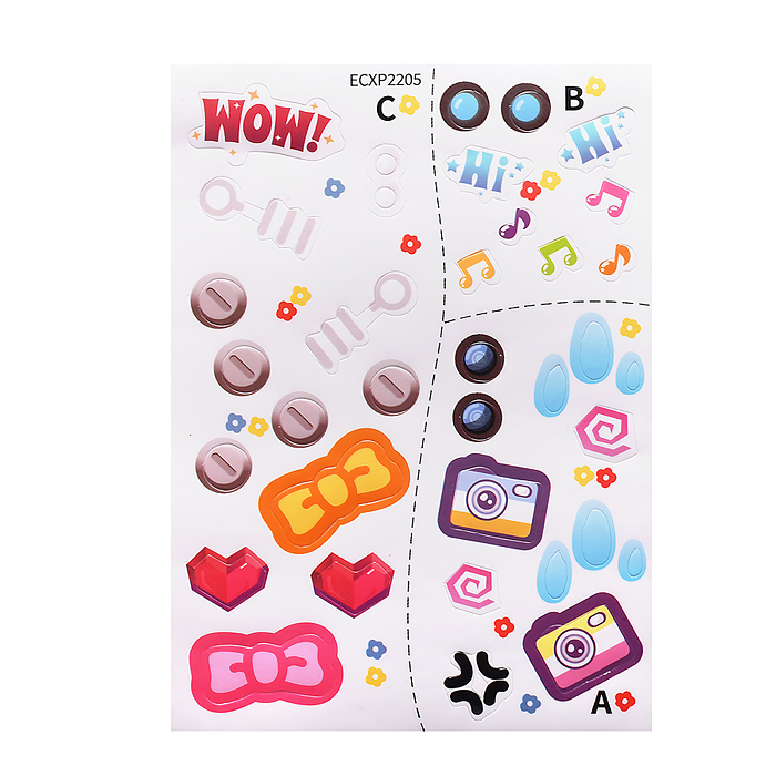 Конструктор ECXP2205-1 "Утенок" с отверткой, в коробке