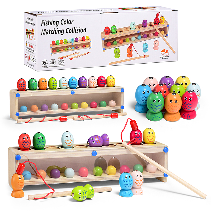 Игра развивающая D2151 "Цветная рыбалка"