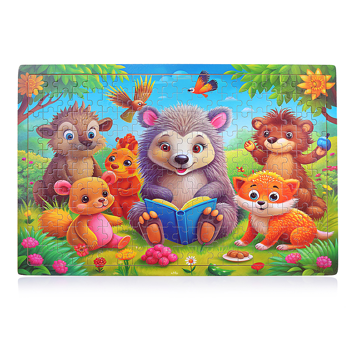 Пазл D2178 "Лесные жители"