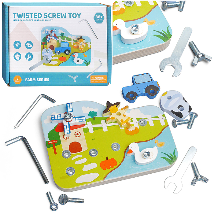 Игра развивающая D2202 "Ферма"