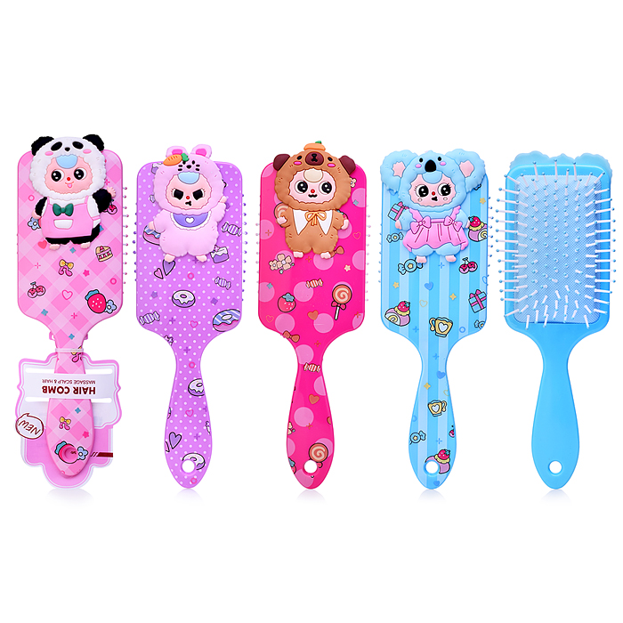 Расческа детская 00-7549 "Малыши в костюмчике"