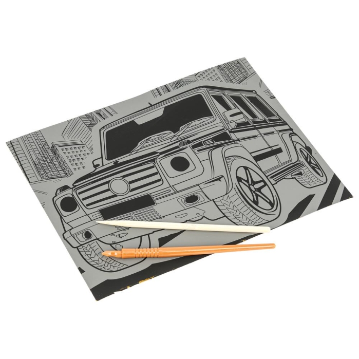 Гравюра А4 "Дорогие авто" 