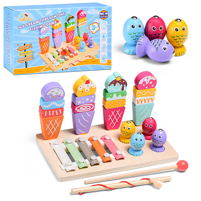 Игра развивающая D2183 "Веселая рыбалка"