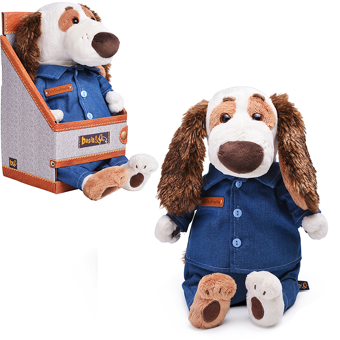 Собака Бартоломей в костюме "Деним"