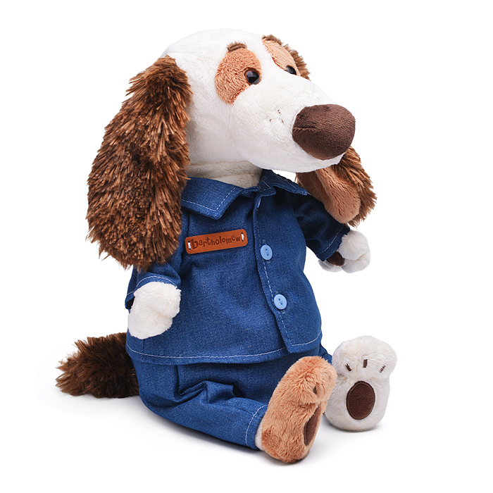 Собака Бартоломей в костюме "Деним"