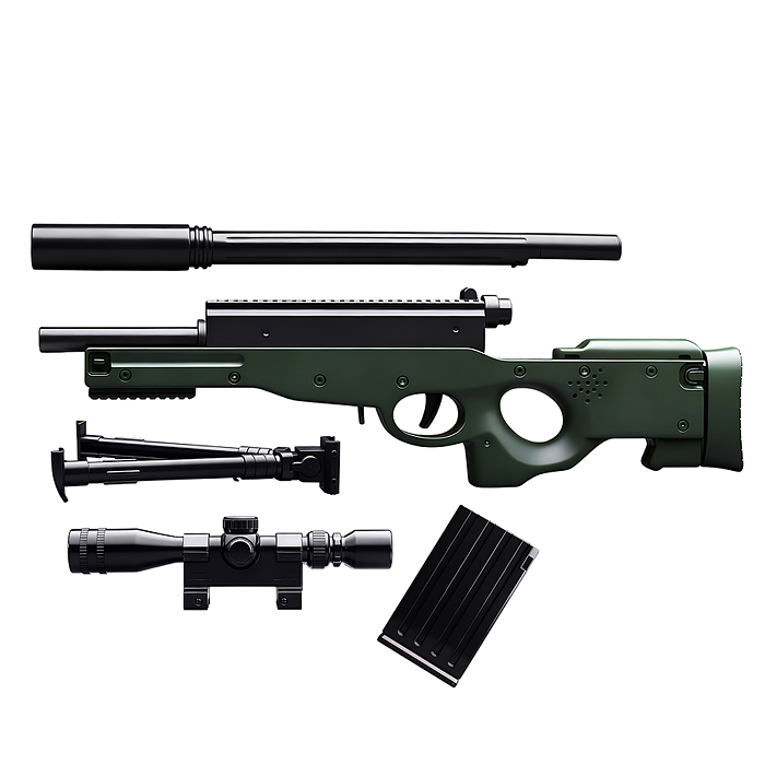 Винтовка BT0076 "Снайперская" в коробке