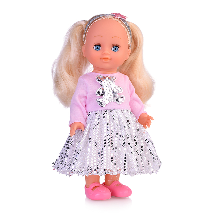 Кукла 25см, озвуч., (закр. гл., Абвгдейка песня акс. в ассортименте) 