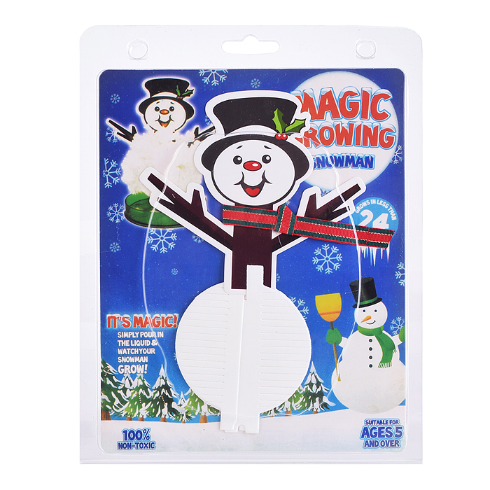 Набор опытов 00-7586 "Волшебный снеговичок" в коробке