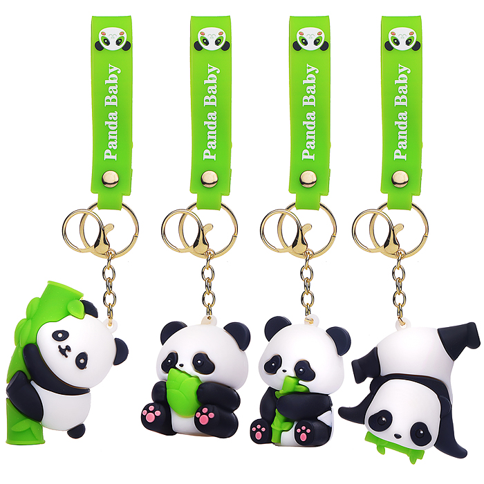 Брелок 00-7563 "Панда" (микс)