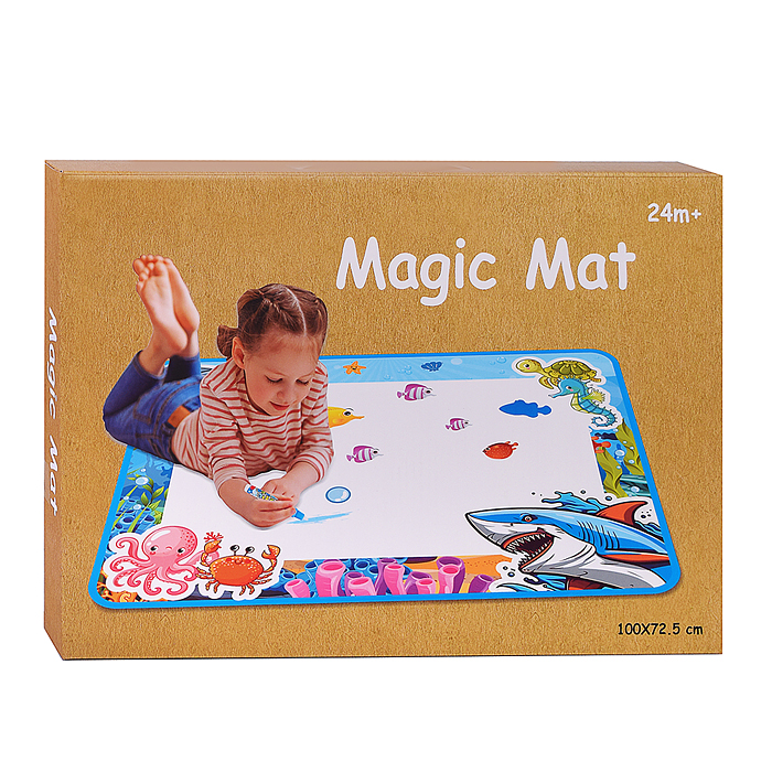 Коврик для рисования A5214 "Подводный мир" в коробке