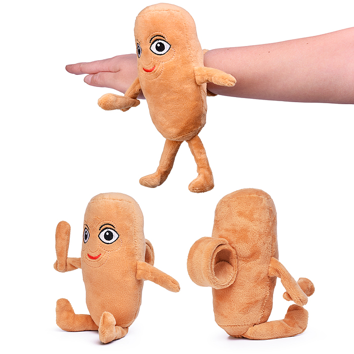 Мягкая игрушка М1619 "Полено с битой"