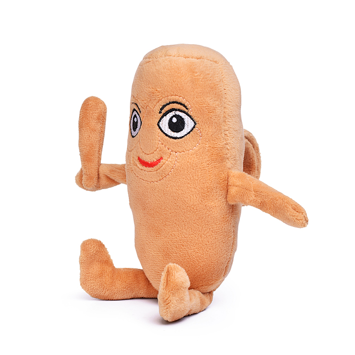 Мягкая игрушка М1619 "Полено с битой"