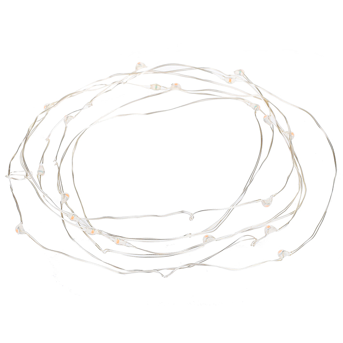 Электрогирлянда светодиодная Роса, 10 м, 100 ламп, зеленый в пакете 