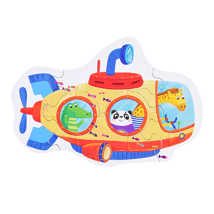 IQ Пазл напольный "Машинки (Cars)" 3+