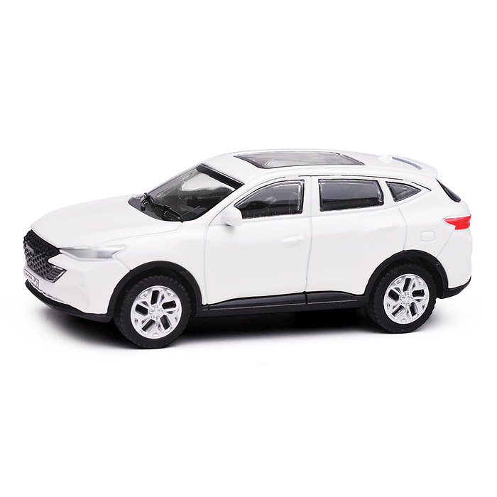 Машина металл Haval f7 10,5 см, (белый) инерц, в коробке