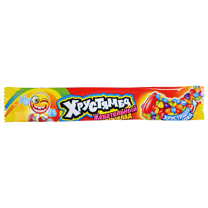 Жевательный мармелад в хрустящей обсыпке "Хрустямба" 10г*30шт
