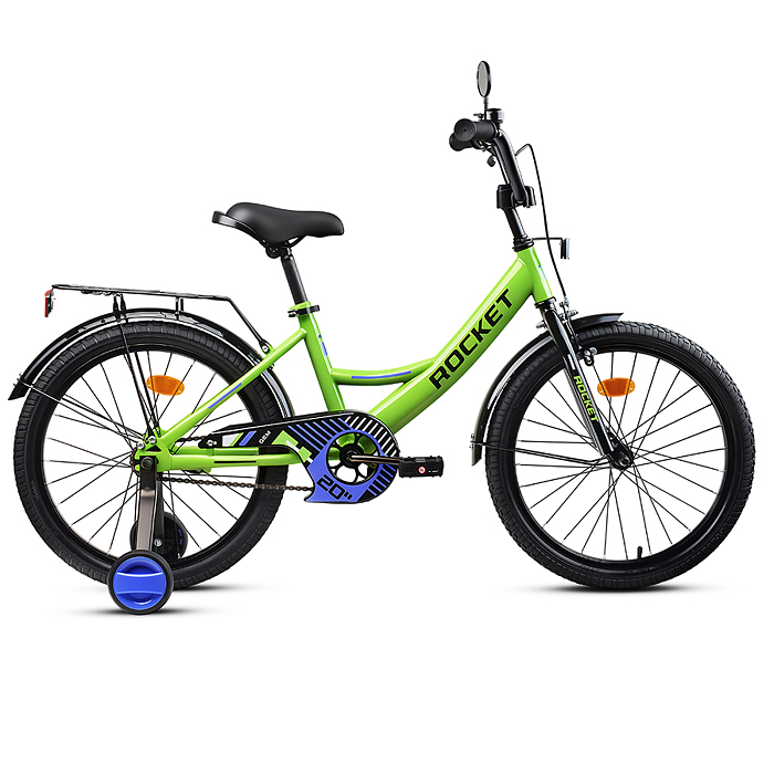 Велосипед 20" Rocket Gem, цвет зеленый