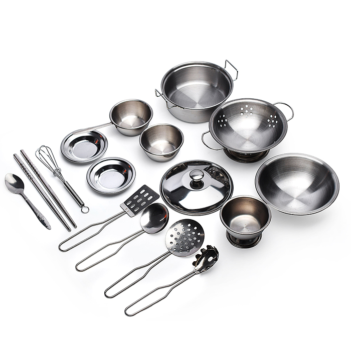 Набор детской посуды UT0118 "Шеф поварёнок" в пакете