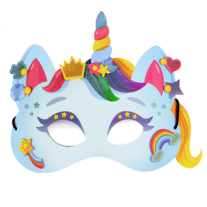 Карнавальные маски своими руками. Волшебный мир. 4 образа.