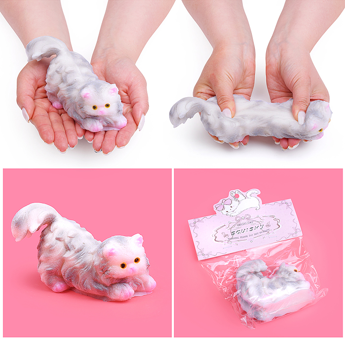 Игрушка-антистресс 00-6537 "Забавный котик"