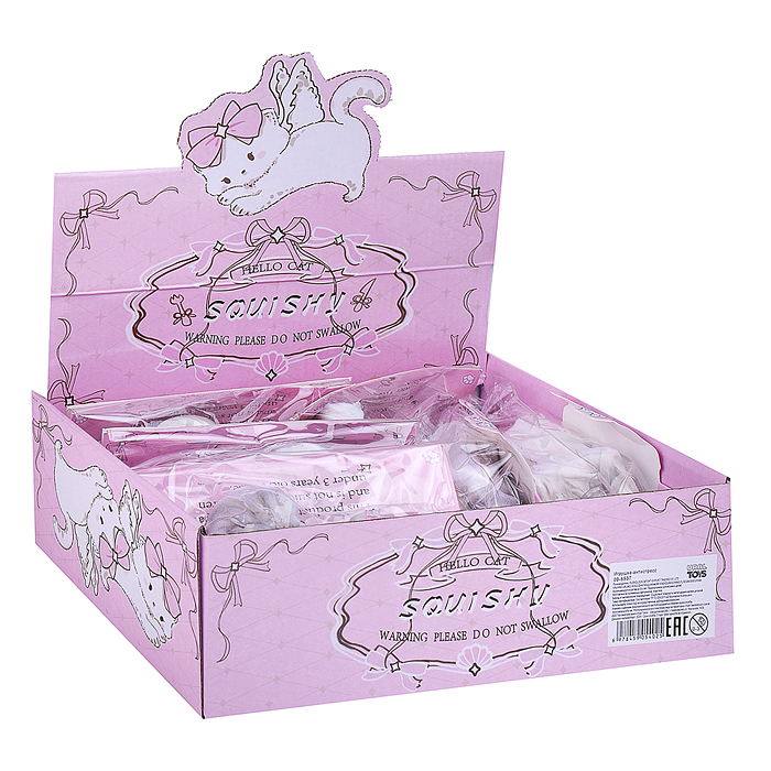 Игрушка-антистресс 00-6537 "Забавный котик"