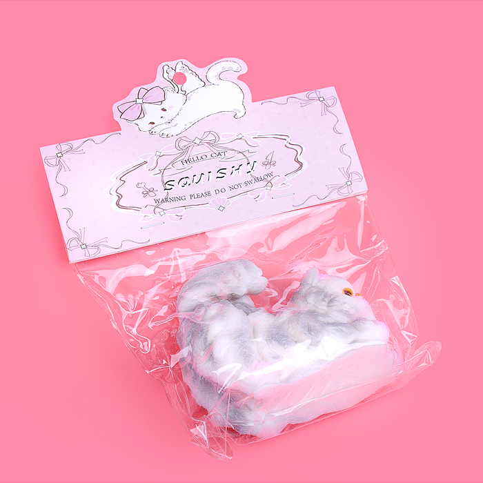 Игрушка-антистресс 00-6537 "Забавный котик"