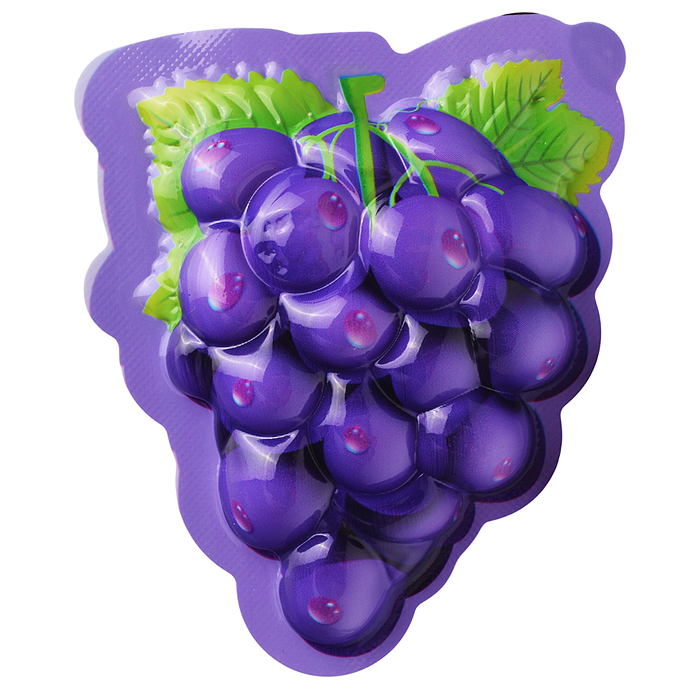 Сахарное драже с хрустящей начинкой "Прикольные фрукты" ассорти 12гр*30шт