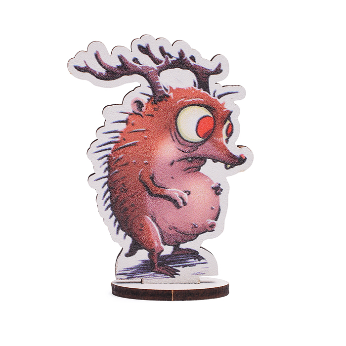 Игровой набор "Жутики" (дерево) крафтовая коробка 