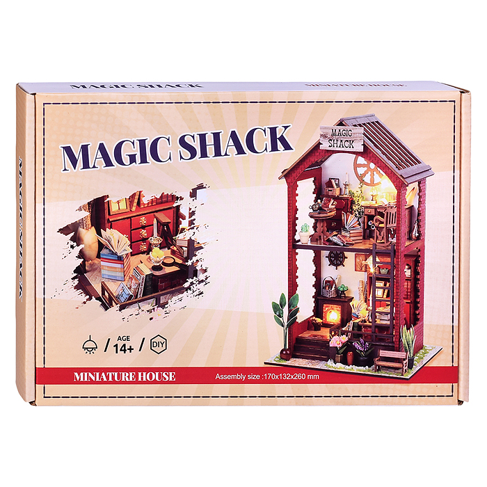 Конструктор TSZH220Z "Книжный дом 3D" в коробке