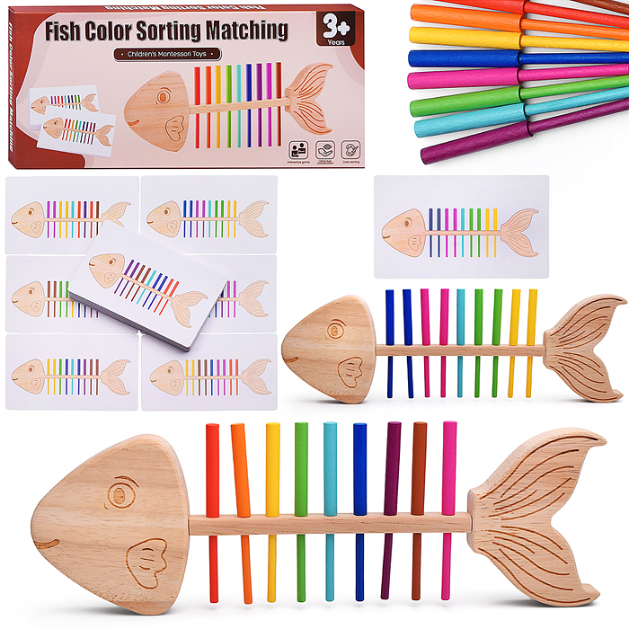 Игра развивающая D2158 "Рыбка"