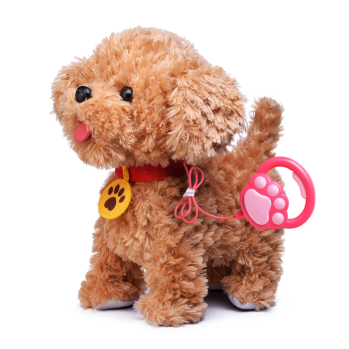 Собака 00-7627 "Бим" (поет, ходит, повторяет) в пакете