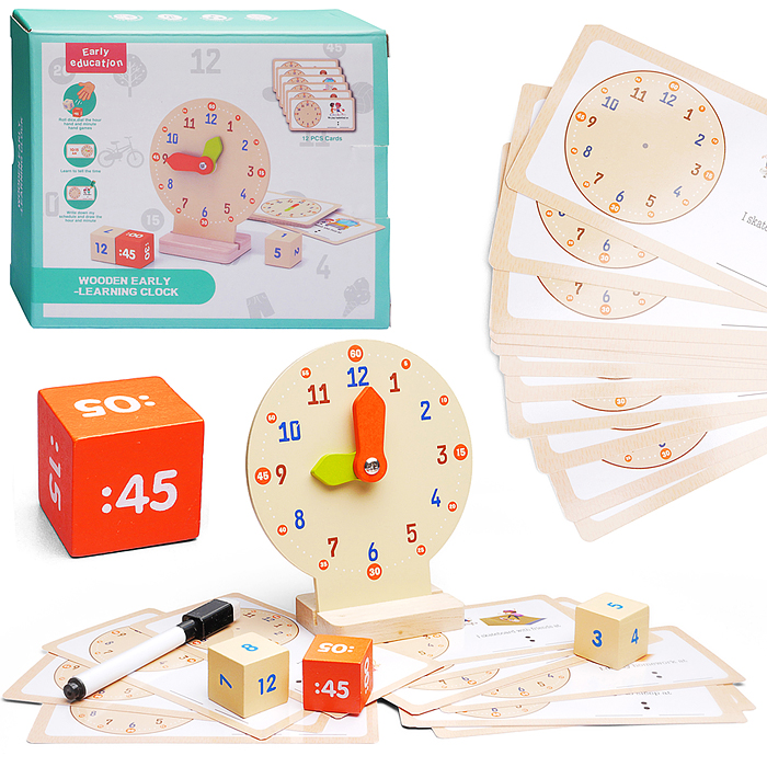 Игра развивающая D2184 "Часики"