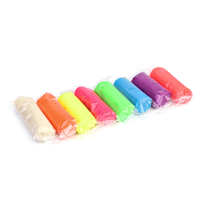 Тесто для лепки в коробке 8 цветов, 200гр 