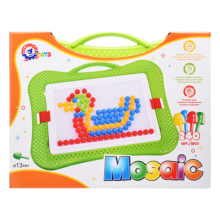 Мозаика 5 из 240 элементов