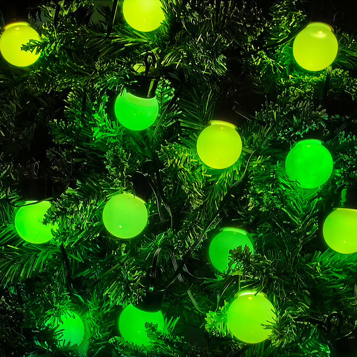 Электрогирлянда S0458 Smart 6 м, 20 ламп, 10 режимов, USB, ИК пульт (цветная)в пакете 