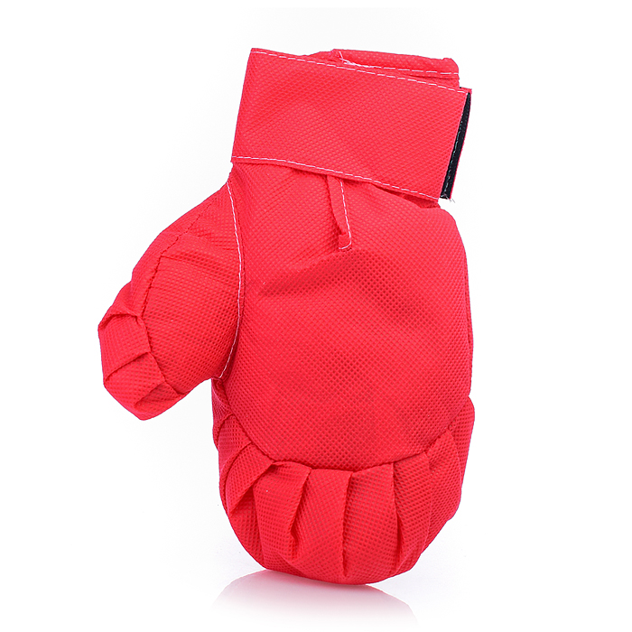 Детские игровые боксерские перчатки ткань (красные)