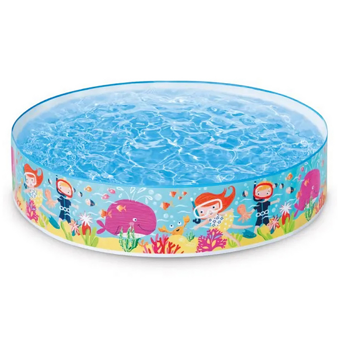 Бассейн «Утёнок», 122 х 25 см, жёсткий борт, от 3 лет, 58477NP INTEX