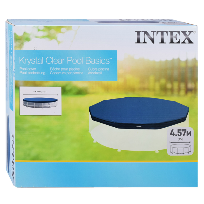 Тент на каркасный бассейн, d=457 см, 28032 INTEX