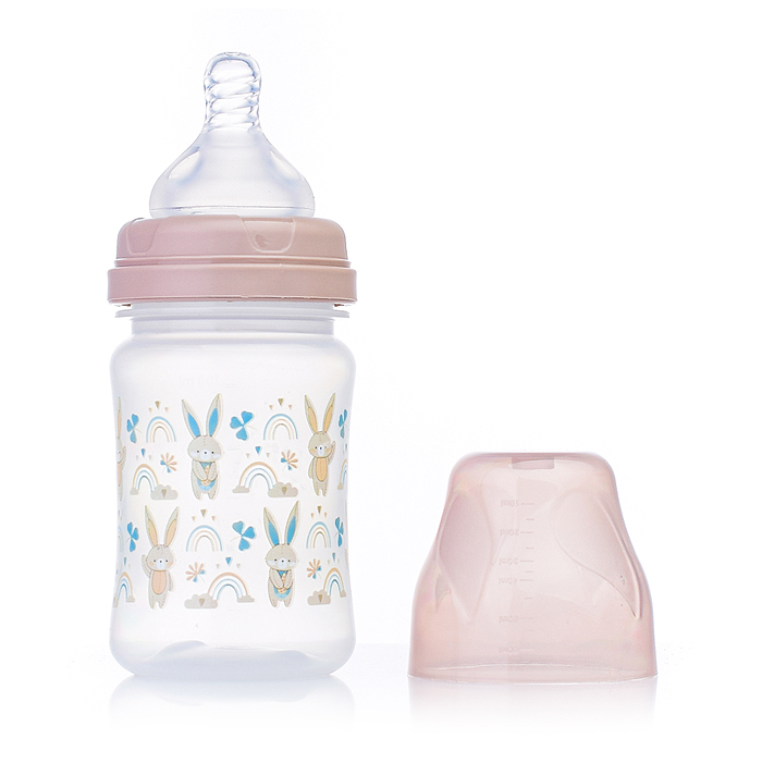 Бутылочка широкое горло с соской, 150 мл