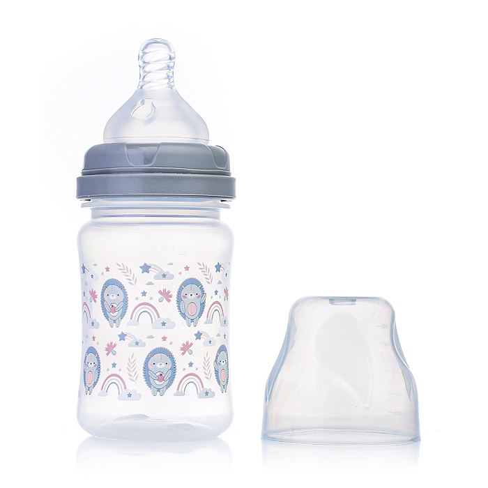 Бутылочка широкое горло с соской, 150 мл