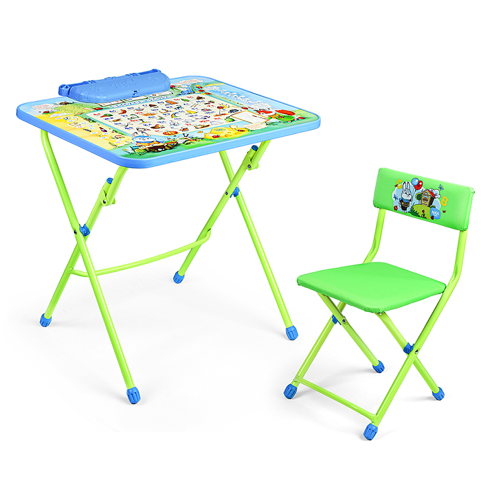 Комплект "Веселая азбука (стол+пенал+стул мягк.) Комплект "Веселая азбука (стол+пенал+стул мягк.)