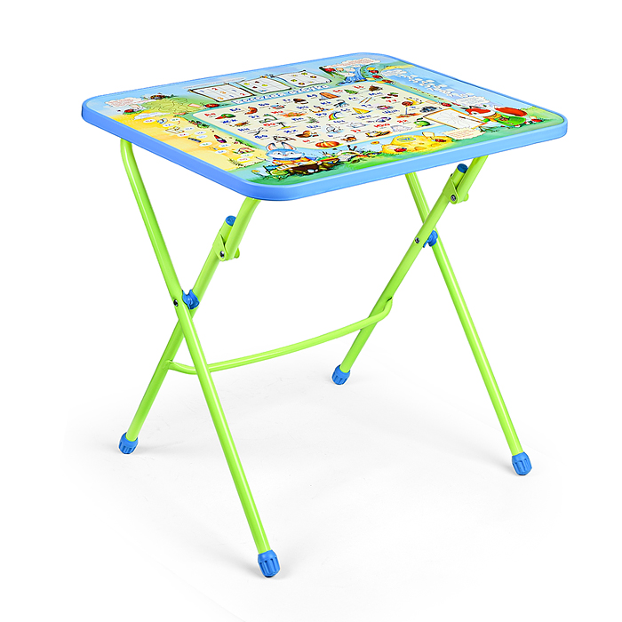 Фото к товару Комплект "Веселая азбука (стол+пенал+стул мягк.) Комплект "Веселая азбука (стол+пенал+стул мягк.)